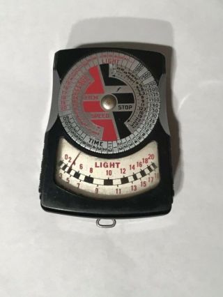 Vintage Dejur - Amsco Corporation Light Exposure Meter Made In Usa