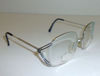 Vintage Christian Dior 2590 Made In Austria Prescription Rx Eyeglasses Frames