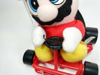 Vintage Mario Kart MARIO Plush Banpresto Japan Nintendo 1993 famicom 4