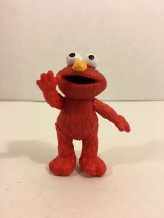 Sesame Street Elmo 3” Poseable Figure By Applause - Vintage