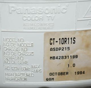 Panasonic 11 