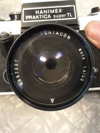 HANIMEX PRAKTICA TL 35 mm camera made in East Germany 4