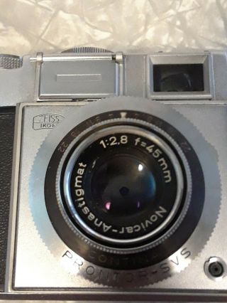ZEISS IKON PRONTOR - SVS 35? 45? mm camera made in Germany 2