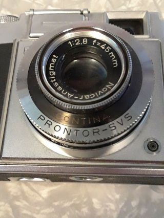 ZEISS IKON PRONTOR - SVS 35? 45? mm camera made in Germany 3