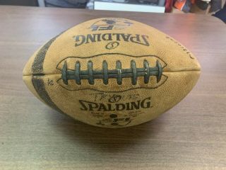 Vintage Spalding Arena Football League Football - Arizona Rattlers Tryouts