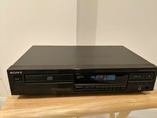 Sony Vintage Cdp - 291 Cd Player Compact Disc Japan 1990