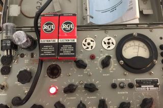 2 NOS NIB Matched RCA 6SN7GTB Black Plate Audio Tubes USA 1958 6