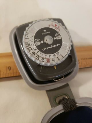 Vintage Gossen Pilot Light Meter in Case Great Cool Vintage Piece 2