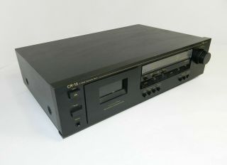 Nakamichi Cr - 1a 2 - Head Cassette Tape Deck Recorder Player Audiophile