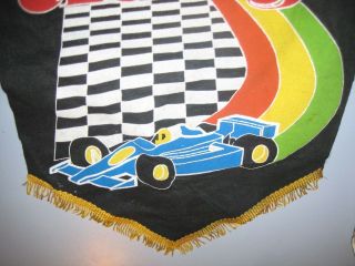 Vintage Indy Indianapolis 500 Motor Speedway Racing Indiana Car Pennant 6