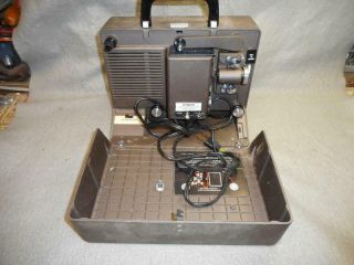 Vintage Argus Showmaster 870 Eight Movie Projector 8 Mm N/r