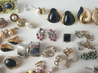 Vintage Retro Costume Earrings Jewellery Jewelry Car Boot Joblot Bundle 3