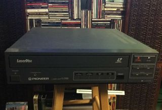 Pioneer Ld - V2200 Laser Disc Player Bench Sound & Looks Great Mij ‘92 Ntsc