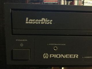 Pioneer LD - V2200 Laser Disc Player Bench Sound & Looks Great MIJ ‘92 NTSC 2
