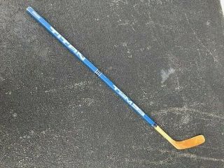 Vintage Titan Tsm 99 Wooden Hockey Stick Karlam L/g 6 Lefty