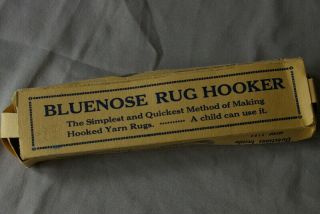 Rug Hooker Bluenose Tufting Tool Instructions Vintage Wire Presser Foot 6
