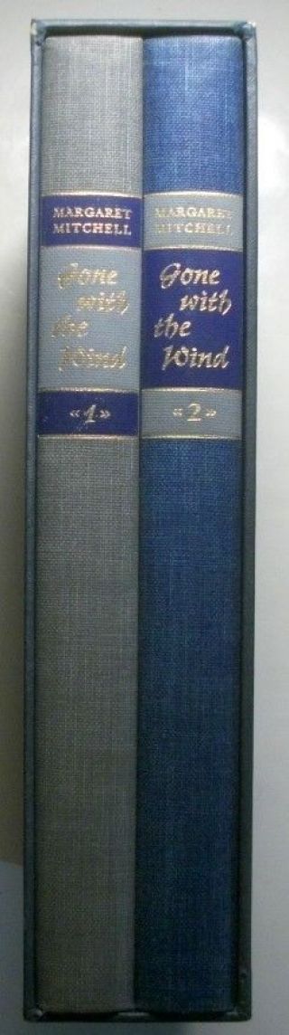 Limited Editions Club: Gone With The Wind,  By Margaret Mitchell.  2 Volumes,  1968