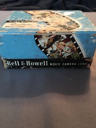 Vintage Bell & Howell Precision Collimated Movie Camera Lens 2 1/2 X Telephoto 4