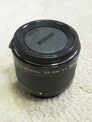 Nikon Tc - 201 Teleconverter 2x Tc201 Vintage