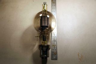 1934 - 35 To World War Ii Eimac 450t Early Popular Glass Transmitting Vacuum Tube