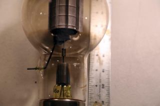 1934 - 35 TO WORLD WAR II EIMAC 450T EARLY POPULAR GLASS TRANSMITTING VACUUM TUBE 3