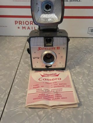 Antique Imperial Mercury Satellite 127 Film Box Camera,
