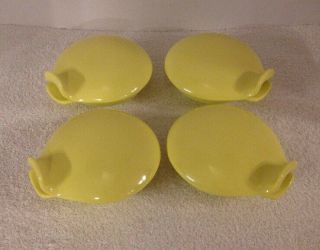 8pc Vtg Russel Wright Home Decorator Lidded Lug Bowl Lemon Ice Melmac Dinnerware