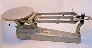 Welch Scientific Triple Beam Scale Vintage Missing Middle Counterweight