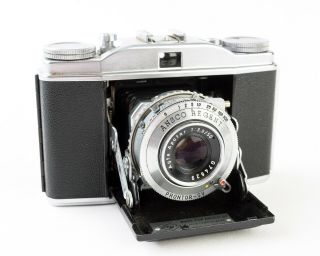 Vintage Agfa Ansco Regent F3.  5 50mm Prontor - Sv With Leather Case Read