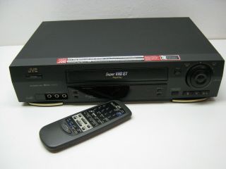 Jvc Hr - S3900u Vhs S - Vhs Svhs Vcr With Replacement Remote