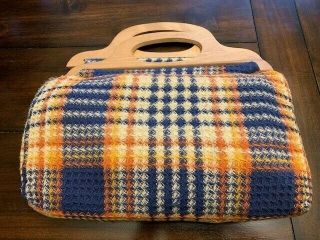Vintage Knitting/crocheting Bag