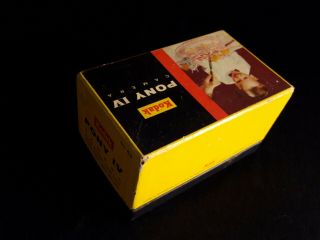 VINTAGE KODAK PONY IV CAMERA—ORIGINAL BOX—35MM NON - RANGEFINDER—ANASTAR F/3.  5 3