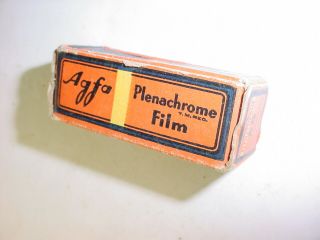 Vintage 1944 Agfa Plenachrome A - 8 Film For 127 Camera