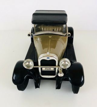 Vintage Jim Beam 1928 Model A Ford Decanter Ceramic Car Empty Liquor 3