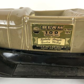 Vintage Jim Beam 1928 Model A Ford Decanter Ceramic Car Empty Liquor 7