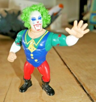 Vintage Doink The Clown Wwf Wrestling Figure Hasbro / Titan Sports 1993 Rare