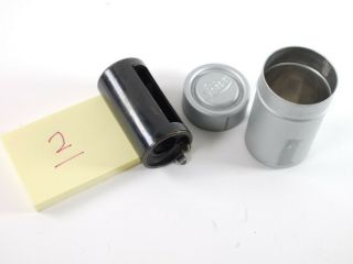 Leica Leitz Film Cassette With Film And Metal Canister 2 - Rl
