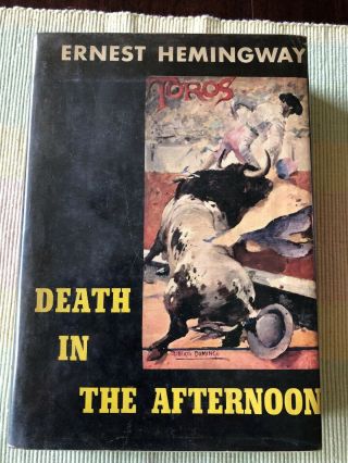 Death In The Afternoon By Ernest Hemingway Scribners 1960 Ex - Library