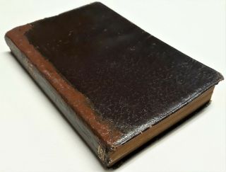 Confessions of an English Opium Eater De Quincey Leather 1st Revised 1856 6
