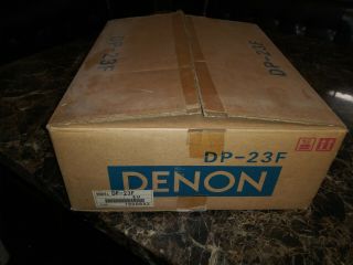 Denon Dp - 23f Direct Drive Turntable