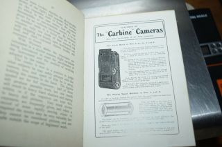 antique 1909 PHOTOGRAPHY WITH ROLL FILMS book cameras 4