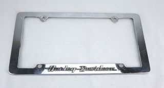 Harley Davidson License Plate Frame For Cars & Trucks 2002 Vintage