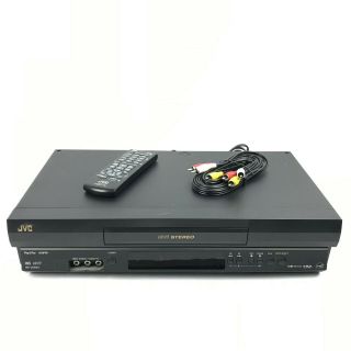 Jvc Hr - J692u 4 - Head Hi - Fi Vhs Vcr Video Cassette Player Recorder W/ Remote