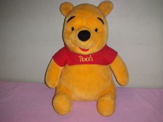 Vintage Winnie The Pooh Bear Jumbo 30 " Plush Toy Arco Mattel Disney