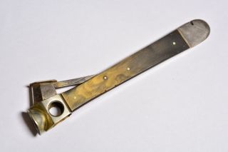 Vintage German Cts Solingen Cigarette Cigar Cutter Tobacco Knife Scissor