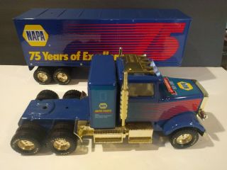 Vintage Napa Nylint Toys 75 Years Of Excellence Tractor Trailer Semi Truck