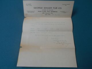 George Singer Fur Company Items Over 100 Years Old,  Traps,  Trapping