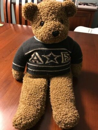 American Eagle Limited Edition Teddy Bear Plush With Sweater 1997 Vintage