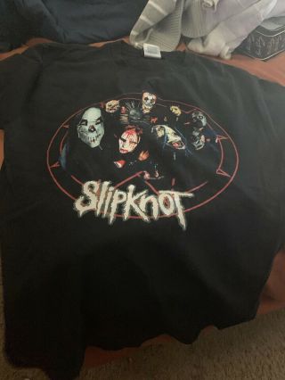 Vtg Slipknot 2002 T - Shirt M Never Washed Never Worn