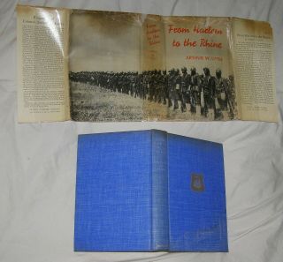 From Harlem To The Rhine,  1936,  Signed Author Captain Photos Trench War 15th Ny
